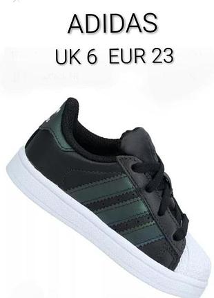 Круті кросівки бренду adidas superstar made in indonesia   uk 6  eur  23