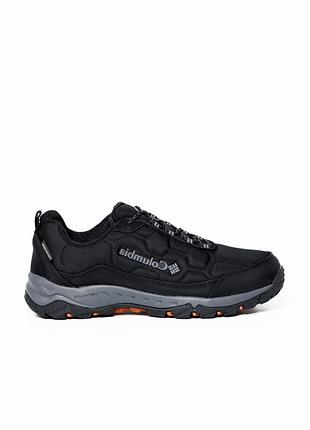 Чоловічі зимові кросівки columbia firecamp fleece gore-tex black чорні коламбія гортекс фліс 44-28 см (b)