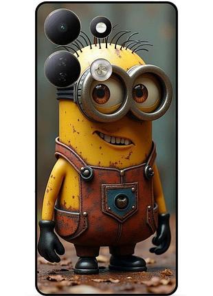 Чехол силиконовый бампер для xiaomi redmi 17 с рисунком миньон кевин minion