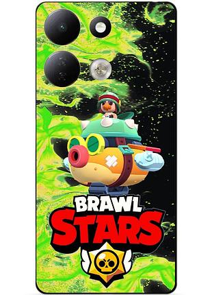 Силіконовий бампер чохол для xiaomi redmi 17 з героєм бравл хенк brawl