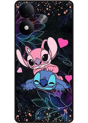 Силіконовий бампер чохол для xiaomi redmi note 17 з малюнком стіч stitch