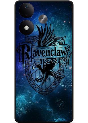 Силиконовый бампер чехол для xiaomi redmi note 17 с картинкой когтевран ravenclaw гарри поттер harry potter