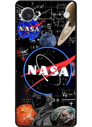 Силиконовый чехол бампер для iphone 17 air с рисунком космос nasa