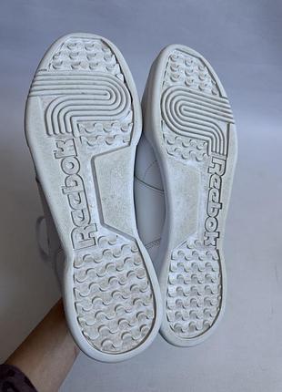 Шкіряні кросівки reebok 4