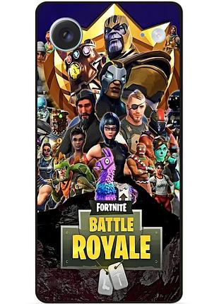 Силіконовий чохол бампер для iphone 17 air з малюнком фортнайт fortnite