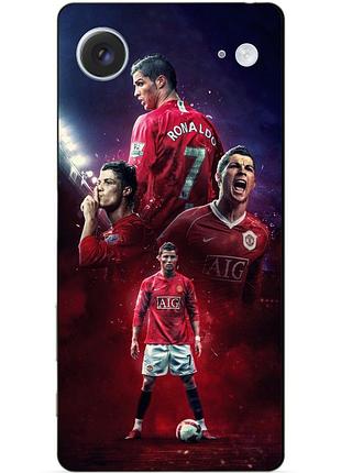 Чехол силиконовый бампер для iphone 17 air с рисунком ronaldo mu роналдо