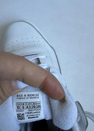 Шкіряні кросівки reebok 7