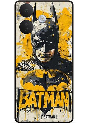 Чехол силиконовый бампер для xiaomi redmi note 17 pro с рисунком batman dc бэтмен