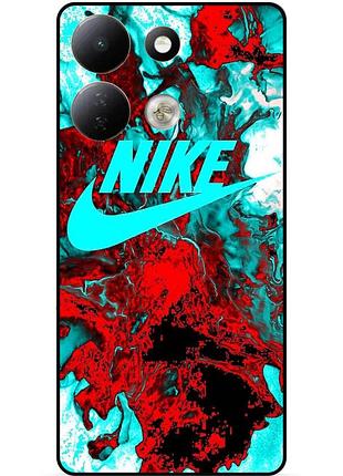 Чехол силиконовый бампер для xiaomi redmi 17 с картинкой найк nike