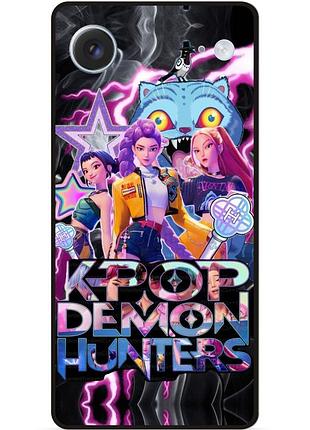 Силіконовий чохол бампер для iphone 17 air з малюнком k-pop demon hunters