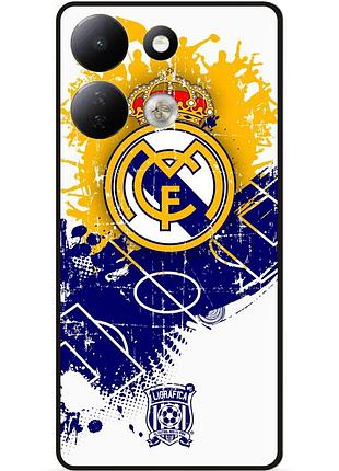 Чехол силиконовый бампер для xiaomi redmi 17 с рисунком реал мадрид real madrid