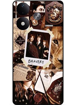 Чехол силиконовый бампер для xiaomi redmi note 17 с картинкой гарри поттер harry potter