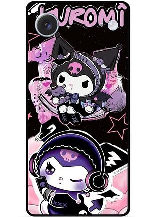 Силиконовый чехол бампер для iphone 17 air с картинкой kuromi куроми