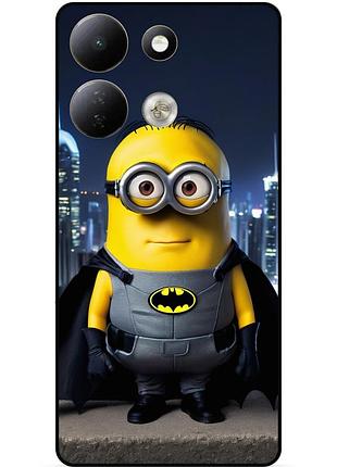 Силіконовий чохол бампер для xiaomi redmi 17 з малюнком міньйон бетмен minion