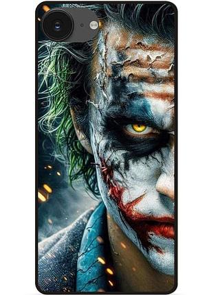 Чохол силіконовий бампер для iphone 16e з малюнком джокер харли квин joker