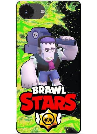 Чохол силіконовий бампер для iphone 16e з героєм бравл френк brawl