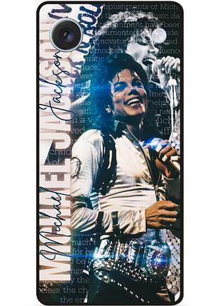 Силиконовый чехол бампер для iphone 17 air с рисунком michael jackson майкл джексон