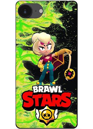 Чохол силіконовий бампер для iphone 16e з героєм бравл чарлі brawl