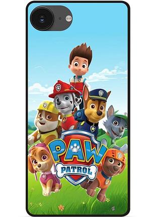 Силіконовий чохол для iphone 17e з малюнком щенячий патруль paw patrol