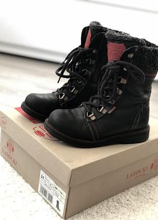 Ботинки. сапоги. кожаные. lasocki 2