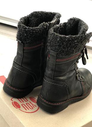 Ботинки. сапоги. кожаные. lasocki 4