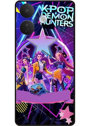 Силиконовый бампер чехол для xiaomi redmi note 17 pro k-pop demon hunters