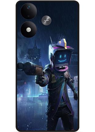 Силіконовий чохол бампер для xiaomi redmi note 17 з малюнком пабг pubg