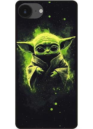 Силіконовий чохол для iphone 16e mandalorian grogu йода