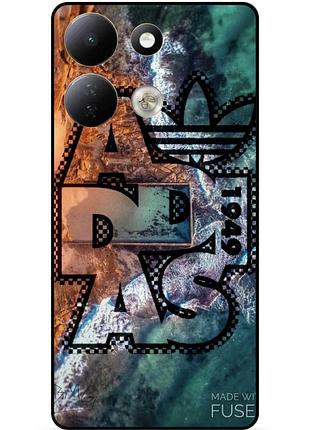 Чохол силіконовий бампер для xiaomi redmi 17 з картинкою adidas адідас