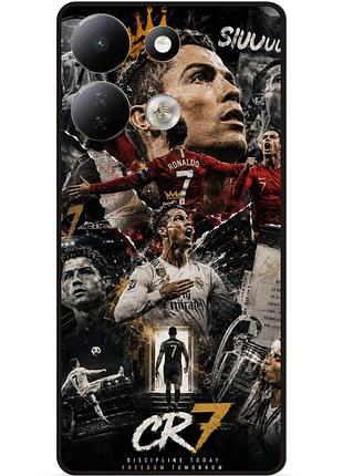 Силиконовый чехол бампер для xiaomi redmi 17 с рисунком легенда ronaldo роналдо
