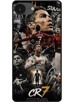 Силіконовий чохол бампер для iphone 17e з малюнком легенда ronaldo роналдо