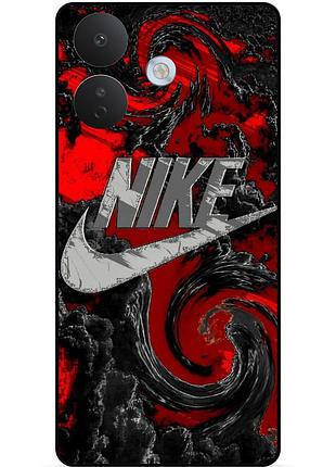 Чохол силіконовий бампер для xiaomi redmi note 17 pro з картинкою nike найк
