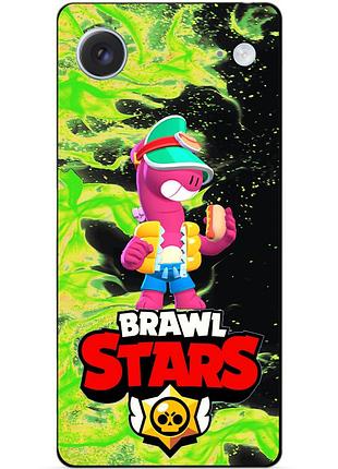Чехол силиконовый бампер для iphone 17 air с героем бравл даг brawl