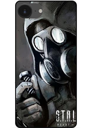 Силіконовий чохол бампер для iphone 17e з малюнком stalker сталкер