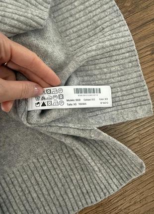 Жіночий светр massimo dutti сірий 2