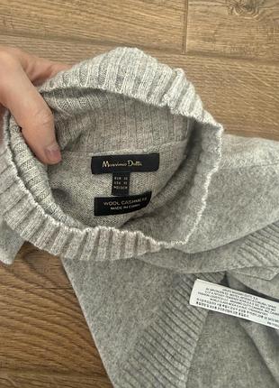 Жіночий светр massimo dutti сірий 4