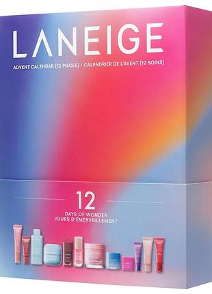 Адвент календар laneige набір косметики