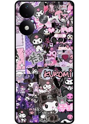 Чехол силиконовый бампер для xiaomi redmi note 17 с картинкой куроми kuromi