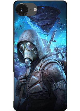 Силиконовый чехол бампер для iphone 17e stalker сталкер