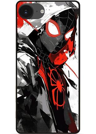 Чохол силіконовий бампер для iphone 17e spider man людина-павук майлз моралес