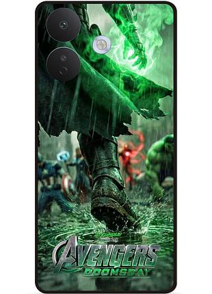 Силіконовий бампер чохол для xiaomi redmi note 17 pro doomsday доктор дум avengers