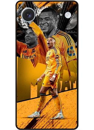 Силиконовый чехол бампер для iphone 17 air с картинкой mbappe real мбаппе