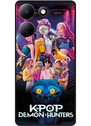 Силіконовий чохол для xiaomi redmi 17 demon hunters k-pop