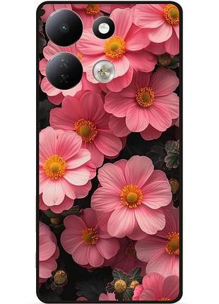 Силіконовий чохол бампер для xiaomi redmi 17 з малюнком квіти маргаритки