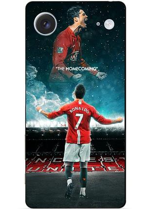 Силиконовый бампер чехол для iphone 17 air с рисунком роналдо мю ronaldo