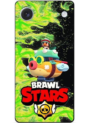 Чехол силиконовый бампер для iphone 17 air с героем бравл хэнк brawl