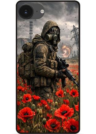 Силіконовий чохол бампер для iphone 17e з малюнком stalker сталкер