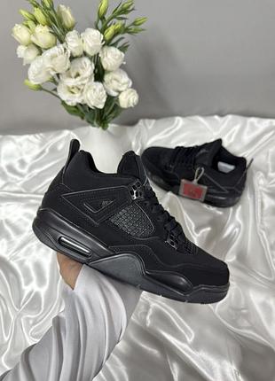 Nike air jordan retro 4 black cat