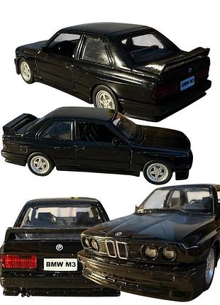 Колекційна моделька автомобіля bmw m3 чорна