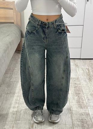 Трендовые джинсы baggy женские
